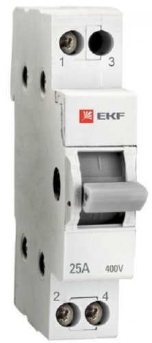 Переключатель фаз трехпозиционный EKF Basic 1п 25А тип AC картинка